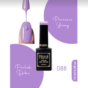 Misyul Kalıcı Oje, UV Led Kalıcı Oje Nail Art 15ml