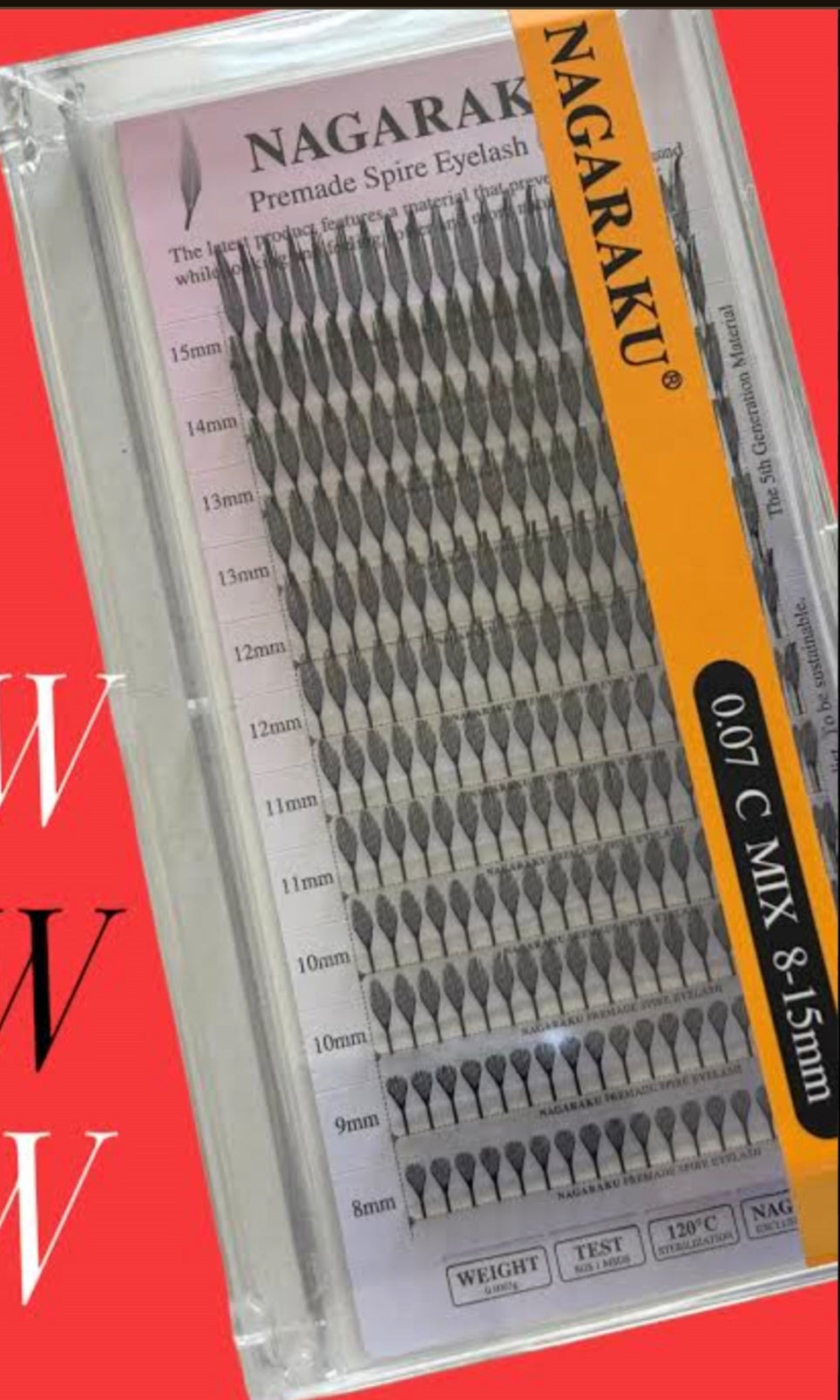 Anime Mix Kutu İpek Kirpik D Kıvrım