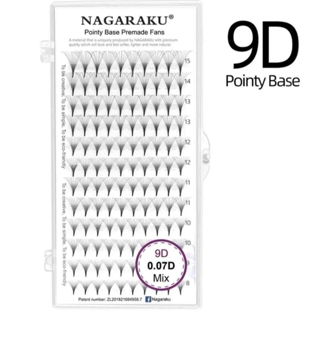 HAZIR DEMET 9D İPEK KİRPİK MİX KUTU D KIVRIM