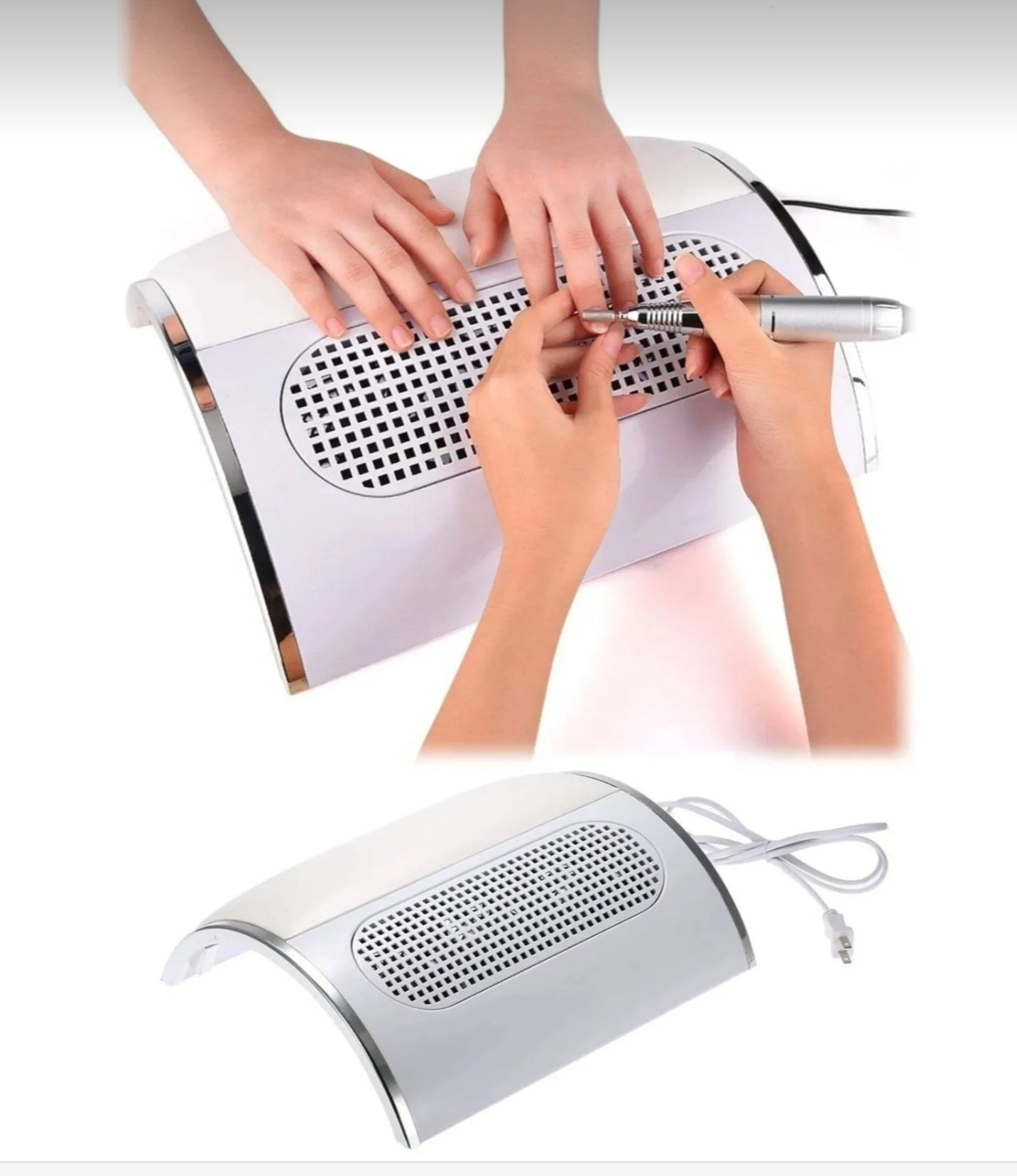 PROTEZ TIRNAK TOZ TOPLAMA CİHAZI 3 MOTORLU 40 WATT YÜKSEK CEKİŞ GÜCÜ