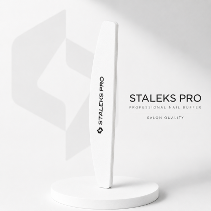 STALEKS PRO Professional Nail Buffer Beyaz Kağıt Buffer