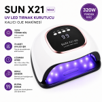 SUN X21 320W 72 LED UV LED Tırnak Kurutucu